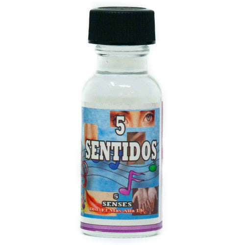 Aceite 5 Sentidos - Spiritual Oil - Lot Of 6 Units Wholesale