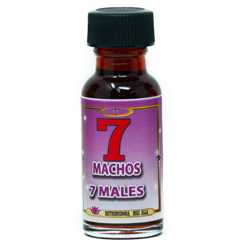 Aceite 7 Machos - Ritual Oil - Lot Of 6 Units Wholesale