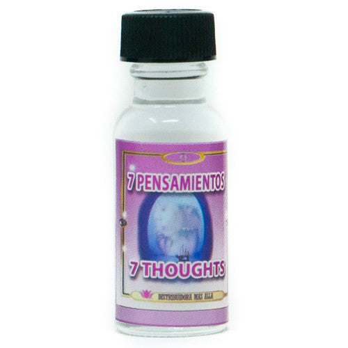 Aceite 7 Pensamientos - Spiritual Oil - Lot Of 6 Units Wholesale