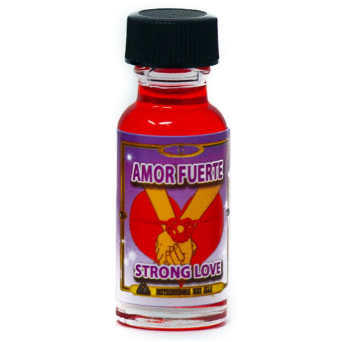 Aceite Amor Fuerte - Strong Love Ritual Oil - Lot Of 6 Units Wholesale