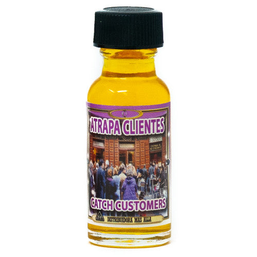 Aceite Atrapa Clientes - Catch Clients Ritual Oil - Lot Of 6 Units Wholesale