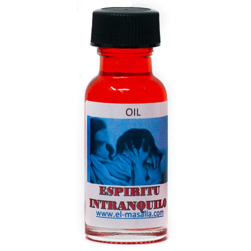 Aceite Espiritu Intranquilo - Esoteric Ritual Oil - Lot Of 6 Units Wholesale