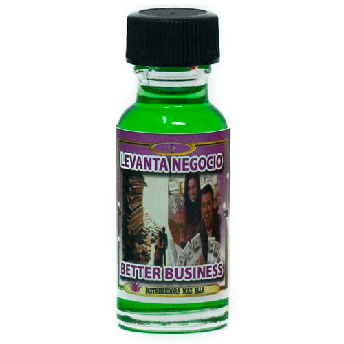 Aceite Levanta Negocio - Better Business Ritual Oil - Lot Of 6 Units Wholesale