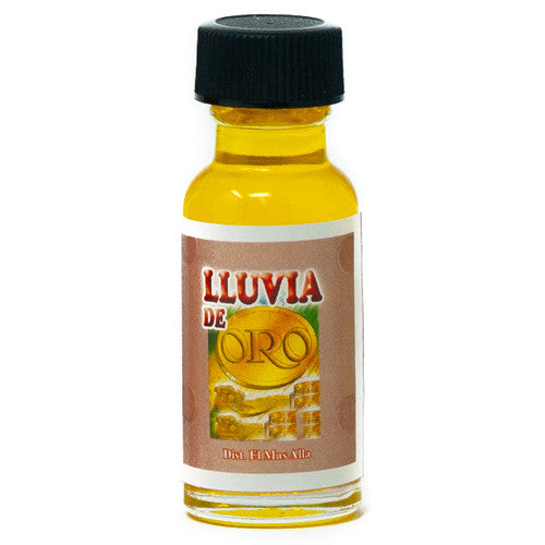 Aceite Lluvia De Oro - Gold Rain Ritual Oil - Lot Of 6 Units Wholesale