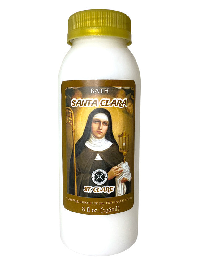 Saint Clare / Santa Clara Spiritual Bath Liquid, 8 oz