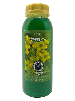 Rue / Ruda Spiritual Bath Liquid, 8 oz