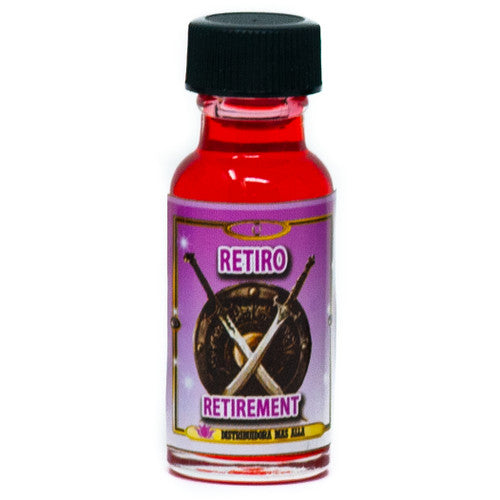 Aceite Retiro - Ritual Oil - Lot Of 6 Units Wholesale