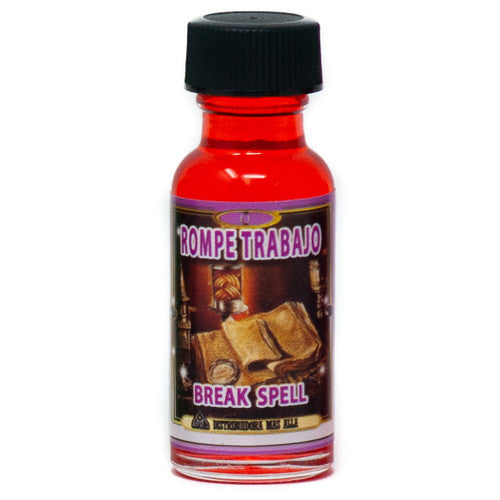 Aceite Rompe Trabajo - Break Spell Ritual Oil - Lot Of 6 Units Wholesale