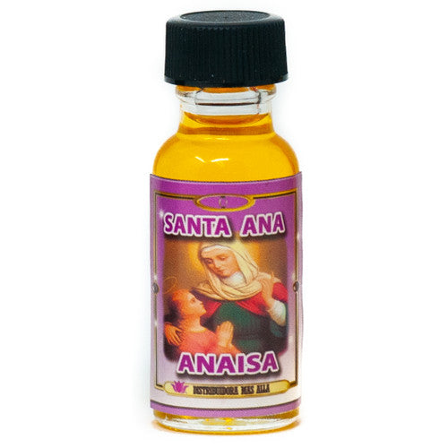 Aceite Santa Ana - St. Anne Spiritual Oil - Lot Of 6 Units Wholesale