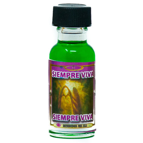 Aceite Siempre Viva - Esoteric Ritual Oil - Lot Of 6 Units Wholesale