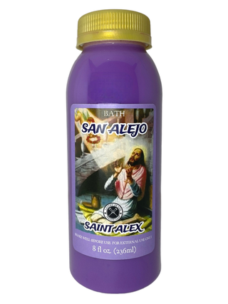 Saint Alex / San Alejo Spiritual Bath Liquid, 8 oz