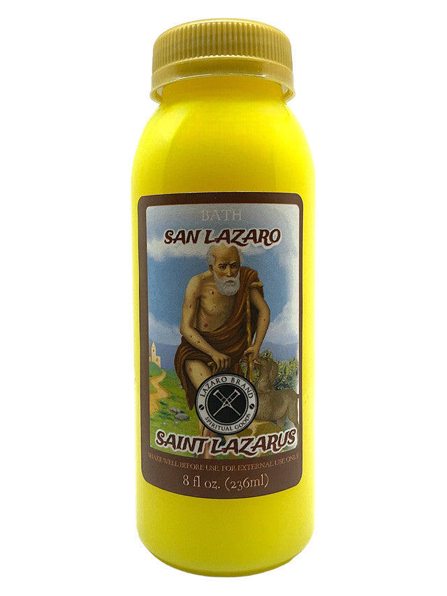 Saint Lazarus / San Lázaro Spiritual Bath Liquid, 8 oz